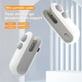 thumbnail image 6 of InstaGoods Portable Mini Snacks Bag Vacuum Sealer, Handheld with USB Rechargeable Cutter, 6 of 10