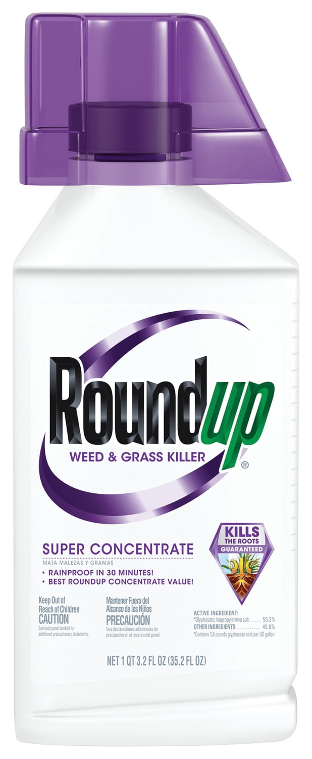 Roundup Weed & Grass Killer Super Concentrate, 35.2 oz  Walmart.com