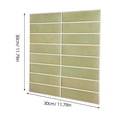 thumbnail image 2 of IDEANATEGRATE 12Ud Vinilos Pegatinas Para Azulejos Verde Para Decorar Paredes Y Sin Adhesivo, 2 of 7