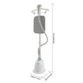 thumbnail image 4 of 1350W White Professional Standing Garment Steamer w/Ironing Board&Garment Hanger, 4 of 14