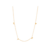 Women's Welry Mama Station Necklace in 10kt Yellow Gold, 16" + 1" + 1"
