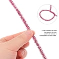 thumbnail image 3 of HEATSHAKING 100Pcs Rosy Colored Chenille Stems Bendable Rods for Creative DIY Craft Supplies, 3 of 5
