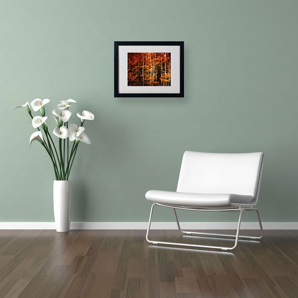 Trademark Fine Art "Still Painting" Canvas Art by Philippe Sainte-Laudy, Black Frame
