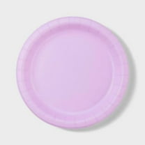 20ct 8.5" Disposable Dinner Plates Light Purple - Spritz