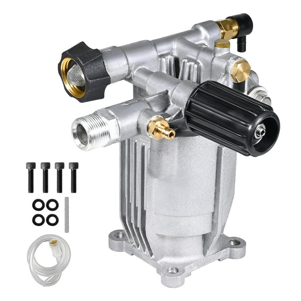 Bomba de hidrolavadora horizontal MUTURQ con eje de 3/4", fácil ajuste, 2500-3000 PSI, 2.5 GPM, repuesto OEM para Simpson, Honda GC 160, GC 190, Homelite, AR RMV 2.5G30