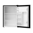 thumbnail image 3 of Mainstays 2.7 Cu Ft Single Door Refrigerator, Black, Compact Full-Size Fridge with Adjustable Shelves, Ideal for Apartment, Dorm & Office, 3 of 9
