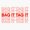 1pcs, variant on Bag It Tag It Typography Vinyl Decal Sticker