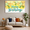 thumbnail image 4 of Citrus Fruit Decoration Happy Birthday Banner Lemon Lime Orange Design Celebration Banner for Birthday Party Summer Event Indoor Outdoor, 4 of 7
