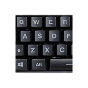 Adesso Tru-Form 150 3-Color Illuminated Ergonomic Keyboard