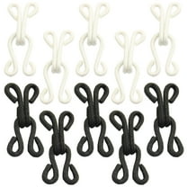 Hemobllo 10pairs Metal Hook And Eye Closures For Sewing Crafts Durable Sewing Supplies For Clothing Skirts And Pants