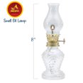 thumbnail image 2 of Ner Mitzvah, 8" Oil Lamp Lantern for Indoor and Outdoor Use - Antique Style, 2 of 3