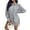 Black, variant on 2024 New Product Clearance! Autumn Dresses for Women Clearance under $10 ,Women's Fashionable Casual Striped Button Up Drawstring Shirt Long Sleeved Lapel Dress - Black S