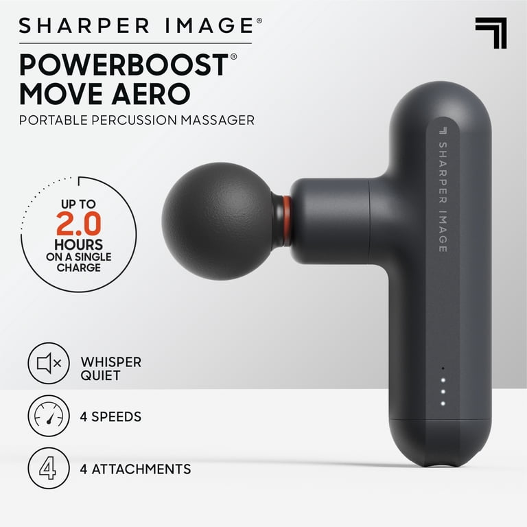Sharper Image Powerboost Move Aero Percussion Massager photo 2