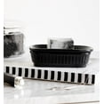 thumbnail image 4 of Ceramic Soap Dish, Kvago Self-draining Soap Holder, Double Layer Bar Soap Holder, Detachable Soap Dish Tray Draining Soap Dishes for Bathroom Shower Kitchen (5.31 x 3.66 x 1.49 in, Black), 4 of 7