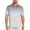 Light Gray, variant on NOLDARES Mens Ribbed Polo Shirt Textured Knit Short Sleeve Casual Golf Beach Vacation Tops(Mint Green,2XL)