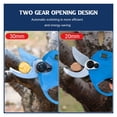 thumbnail image 4 of 1280W 30mm Brushless Electric Pruner Shear Rechargeable Branches Cutter Landscaping Tool Battery Hedge Trimmer ,High Efficiency, 4 of 6