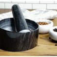 thumbnail image 2 of Marble Mortal and Pestle - Black, 2 of 3