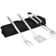 thumbnail image 5 of LLC Stainless Steel BBQ Tools Set with 9 Pieces, Includes Barbecue Tongs, 5 of 5