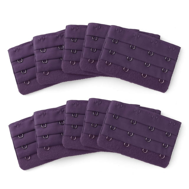 INSPIRE CHIC Rallonges de Soutien-Gorge pour Femmes 3 Rangées 4 Crochets Rallonge de Bretelles