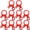 red, variant on Tent Rope Tensioner, 10pcs Aluminum Alloy Guyline Tensioner Guy Line Cord Adjuster Paracord Buckles for Outdoor Tent Camping Hiking Backpack Accessories