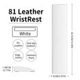 thumbnail image 2 of HLONK 81 Keys Keyboard Wrist Rest Pad Ergonometric Memory Foam Hand Support Computer accessories (Black), 2 of 10