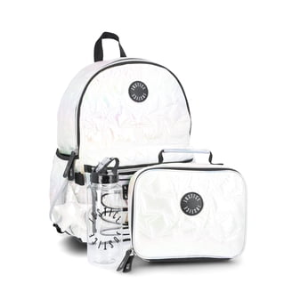 NWT Juicy Couture Winter White Backpack with large front zipper pocket. Juicy Couture | Bags | Nwt Juicy Couture Winter White  main image 4