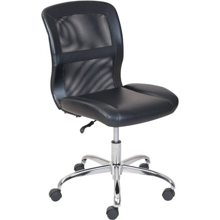 Mainstays Vinyl and Mesh Task Office Chair, Multiple (Best Eames Office Chair Replica)