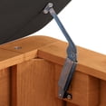 thumbnail image 5 of CQSXDA 50.8-Inch Multi-Functional Storage Ottoman Bench In Solid Rubberwood With Linen Seat For Bedroom And Entryway，Natural, 5 of 7