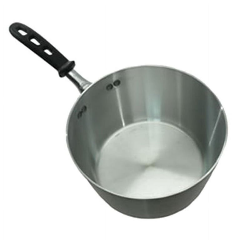 Vollrath Wear-Ever 4.5 Qt. Tapered Aluminum Sauce Pan with