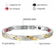 thumbnail image 4 of Pulsera Twisted Dragon Magnetoterapia Pareja Desmontable (/) Plata Oro, 4 of 6