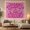 Sweet & Saved, variant on Sweet & Saved Bubble Letters on Pink with Hearts, Joyful Retro Digital Art for Faith Lovers, Faith Wall Art, Friendship Gift Tapestry Wall Hanging for Bedroom, Dorm and Studio