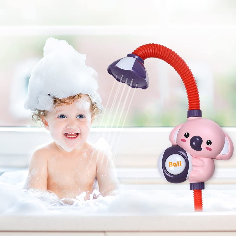 Baby Shower Spray Bath Toy, Electric Automatic Water Spray Toy, Cartoon Baby Bathtub Toy Baby Shower Spray Bath Toy, Electric Automatic Water Spray Toy, Cartoon Baby Bathtub Toy