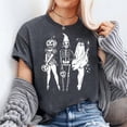 thumbnail image 2 of Unisex Spooky Girl Squad, Skeleton Ghost Pumpkin T-Shirt, Sizes S-5XL, Tbun, 2 of 5