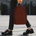 thumbnail image 2 of Lukts Brown Pattern 15 Inch Student Backpack, Waterproof Laptop Backpack with Adjustable Shoulder Straps, Lightweight Travel, Campus Backpack, Unisex, 2 of 6