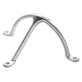 thumbnail image 2 of KAKOWELY 3-Prong Bracket Stainless Steel Metal 3-Prong Bracket For Rvs And Boats Boat Stainless Steel 3-Prong Bracket Wire Bracket Practical 3-Prong Bracket, 2 of 4