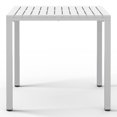 thumbnail image 6 of WestinTrends Playa 31.5" Iron Metal Frame Outdoor Square Patio Dining Table, Gray, 6 of 16