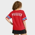 thumbnail image 2 of Women's Fanatics Red Philadelphia Phillies Curl Route T-Shirt, 2 of 5