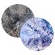 thumbnail image 1 of Posavasos de cerámica con base de corcho, posavasos para bebidas absorbentes, paquete de 2 portavasos, accesorios para automóviles para mujeres y hombres, 10,3 cm, 1 of 5