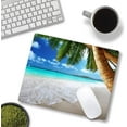thumbnail image 4 of Beach Mouse Pad, Coconut Trees Design Mouse Pad, Nature Mousepads, Custom Gaming Mouse Pads Non-Slip Rubber MousePads for Computers Laptop Office, 4 of 6