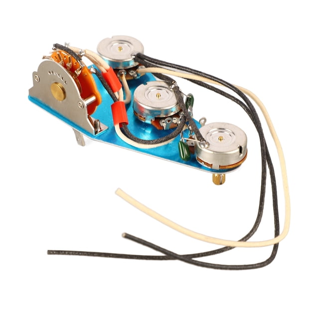 Guitar Prewired Wiring Harness, Electric Guitar Wiring Harness Quickly Match Enhance Expressiveness Easy To Install Replacement Stable For Performances
