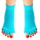 thumbnail image 4 of Sonducket 1 Pair 5 Toe Socks Overlapping Color Comfortable Breathable Dressing Solid Separation Relaxing Hosiery Type3 NO3 Sonducket FS11800-06, 4 of 6