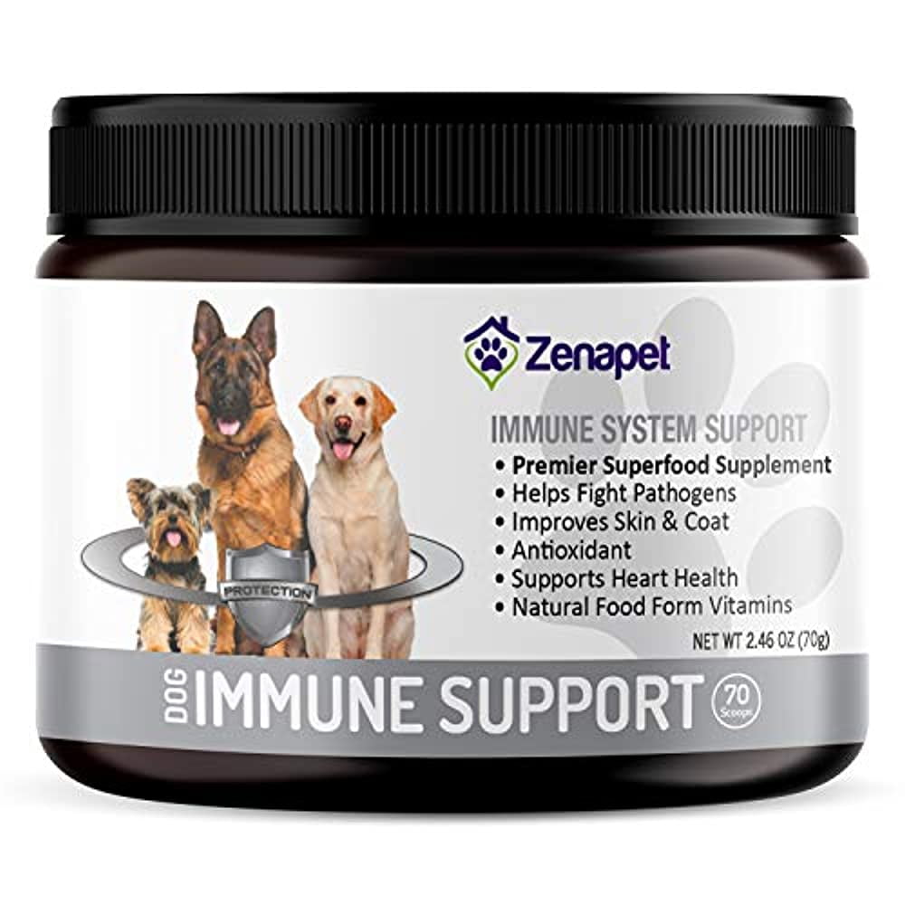Zenapet Superfood Allergy and Immune Supplement for Dogs with Turkey