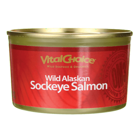 Vital Choice Wild Alaskan Sockeye Salmon 7.5 oz