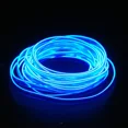 thumbnail image 2 of Cables de luz de coche USB Neon Blue El Wire para interior del coche 5V Neon El Wire para atmósfera Coche LED Interior tira de luz decoración de borde JM, 2 of 5