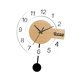 thumbnail image 5 of Reloj de pared colgante, adorno decorativo, artesanía creativa, decoración artística circular, moderno, silencioso, para dormitorio, sala de estar y b, 5 of 9