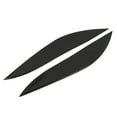 thumbnail image 4 of Headlamp Eyelid Cover Headlight Eyebrow Trim Wearproof Plastic Antiscratch Car Exterior Decor for Auto Body ANGGREK Otros, 4 of 8