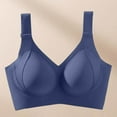 thumbnail image 7 of Fiaer Womens Minimizer Bras Oversized Push up Support Full Coverage Adjustable Straps Stretch Bra Blue XXXL, 7 of 7