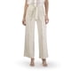 thumbnail image 1 of Pantalon Largo 32 100% Lino Color Crema 30 Abito Iskra, 1 of 4
