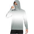 thumbnail image 2 of Unisex Long Sleeve Sun Protection Hoodie with Face Mask for Outdoor Activities, 2 of 7