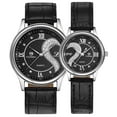thumbnail image 2 of Jacenvly 2024 New Watch Tiannbu Leather Romantic Fashion Couple Wrist Watches 2Pc Watches for Women Gifts for Him Mother'S Day Gifts for Mom, 2 of 2